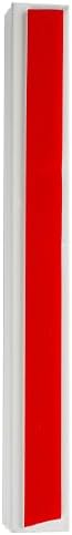My Daily Styles Mezuzah Case with Black Aluminum and Grey Stripes