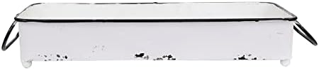 Creative Co Op Decorative Rectangle Metal Tray