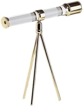 Luxury Crystal Telescope Desktop Decor Ornament