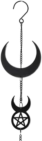 Primal Instincts Lilith Moon Black Steel Mobile Decor