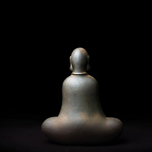 Faceless Buddha Statue - Solid Cast Iron Zen Decor