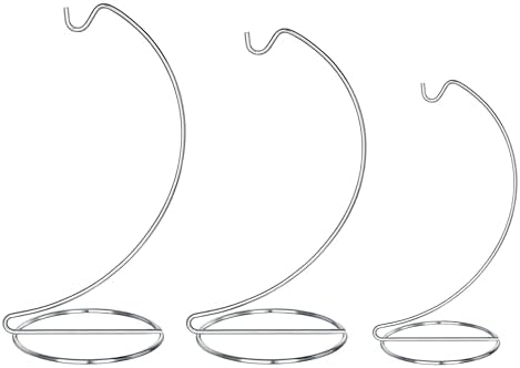 ZEERSHEE 3 Pcs Iron Hanging Stand Display for Decorations