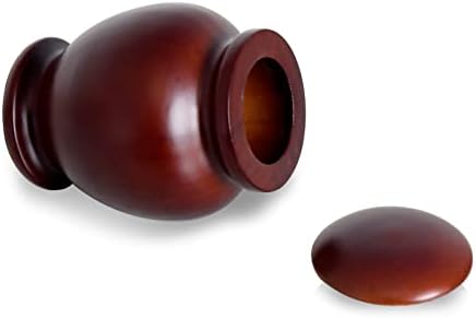 Elegant Wood Cremation Urn for Human Ashes