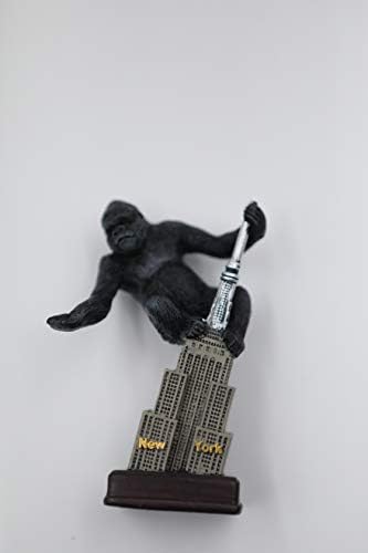 NYC Empire State Building Collectible Figurine Gray 4x2x4 Inches