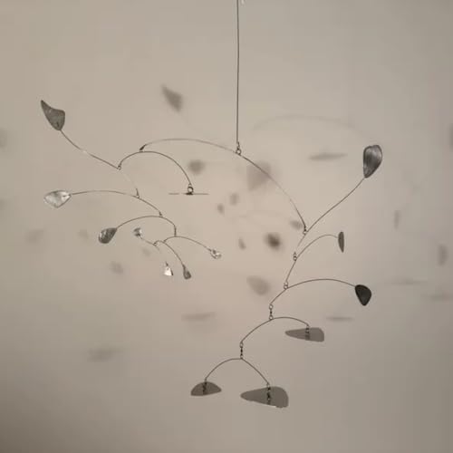 Metal Kinetic Hanging Mobile Sculpture 24 W x 18 H