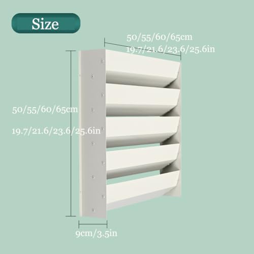 Hanging Mobile Mini Split Cover for Outside Units