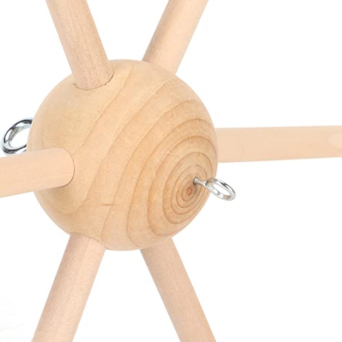 Premium Wooden Frame Baby Crib Mobile Holder