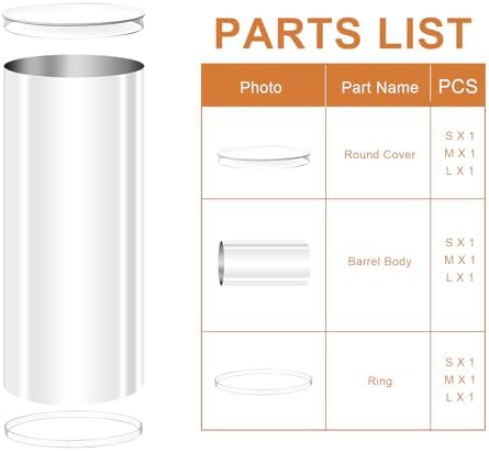 White Cylinder Stands Set of 3 for Parties