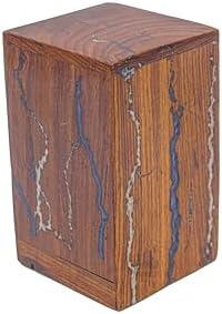 WoodAlley Rosewood Cremation Urn - Decorative Urn for Human Ashes