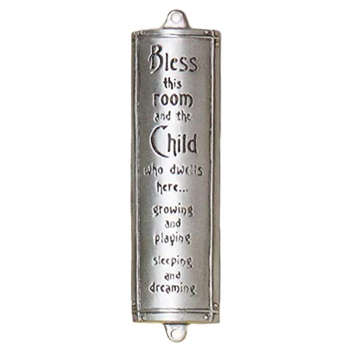 Bless This Room Child Room Blessing Pewter Decoration