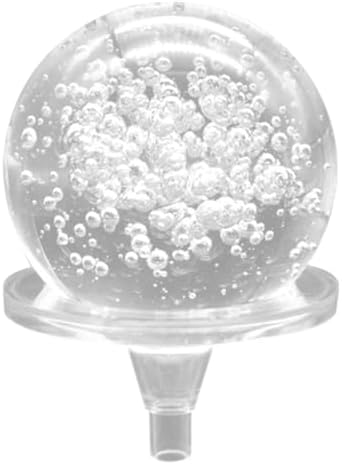Healifty Crystal Ball Fountain Decoration with Stand