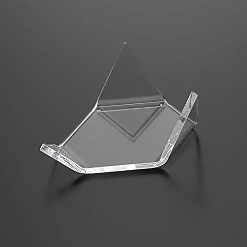 Hipiwe 5 Pack Acrylic Triangle Display Stands
