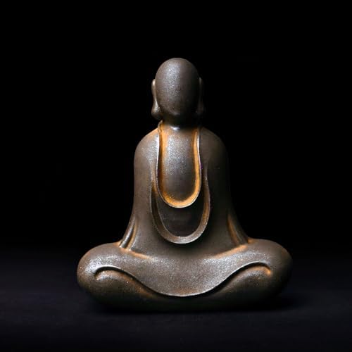 Faceless Buddha Statue - Solid Cast Iron Zen Decor