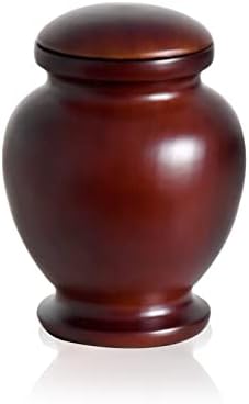 Elegant Wood Cremation Urn for Human Ashes