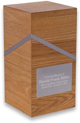 Deering Moments Personalized Cremation Urn for Human Ashes