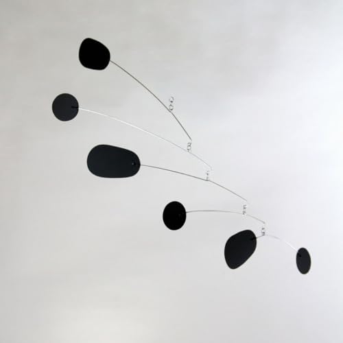 Black Metal Mobile Midcentury Geometric Decor