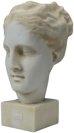 Hygieia Bust Greek Roman Goddess of Health Sculpture
