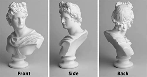 Garwor Apollo Sun God 6 Inch Resin Bust Sculpture