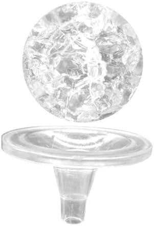PRETYZOOM Crystal Ball Replacement for Fountain and Home Decor