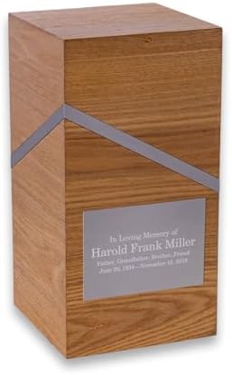 Deering Moments Personalized Cremation Urn for Human Ashes