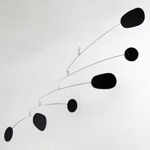 Black Metal Mobile Midcentury Geometric Decor