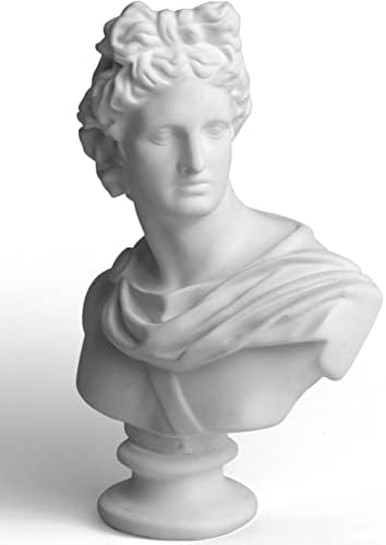 Garwor Apollo Sun God 6 Inch Resin Bust Sculpture