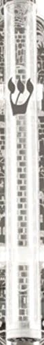 Mezuzah Case Decorative Perspex Laser Cut Scroll Holder 12cm