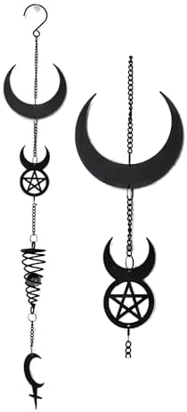 Primal Instincts Lilith Moon Black Steel Mobile Decor
