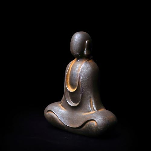 Faceless Buddha Statue - Solid Cast Iron Zen Decor