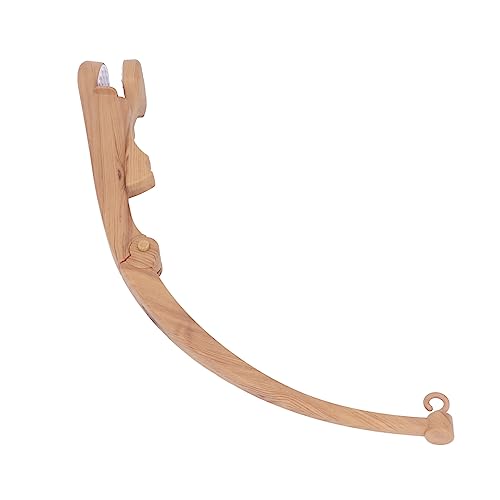 Crib Mobile Arm Holder with Imitation Wood Grain