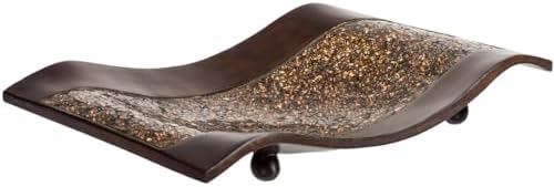 Creative Scents Schonwerk Brown Decorative Tray