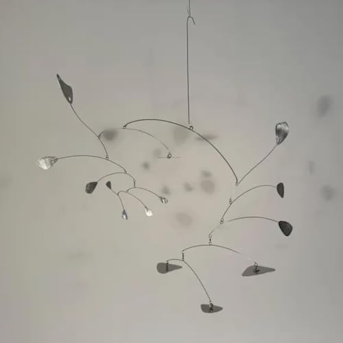 Metal Kinetic Hanging Mobile Sculpture 24 W x 18 H