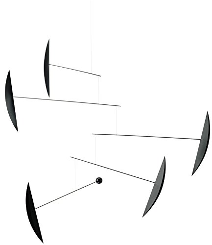 Tango Black Hanging Mobile - 40 Inches - Handmade in Denmark