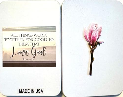 Handmade Mini Shrine Tin Box with Prayer Cards