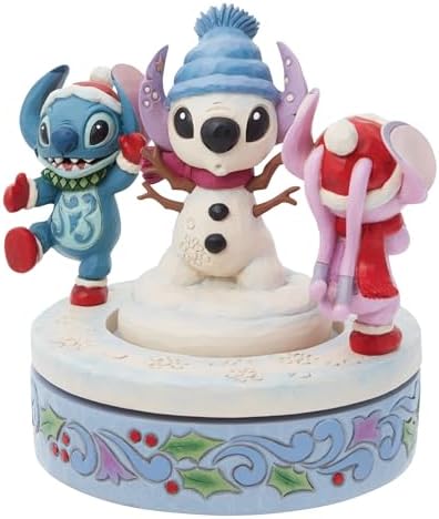 Enesco Disney Traditions Snowman Figurine 6 Inch Rotatable