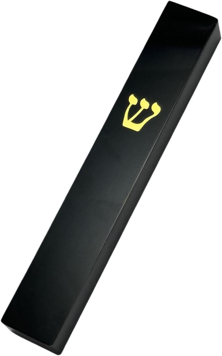 Elegant Mezuzah Case for Stylish Home Display Black