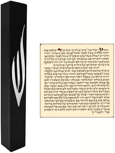 Talisman4u Waterproof Mezuzah Case Black