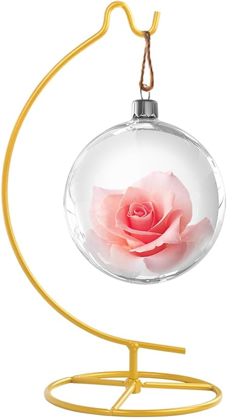 Fosinz Ornament Display Stand for Hanging Glass Globe Air Plant Terrarium