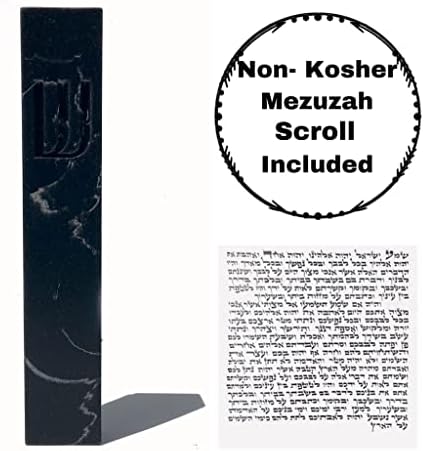 AS Modern Stone Mezuzah Case with Scroll Protection