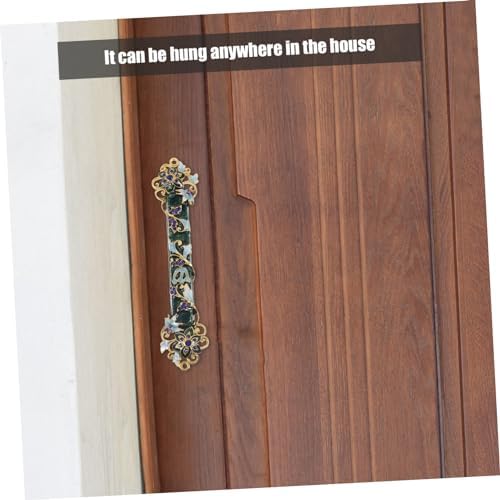 Metal Retro Mezuzah Door Decorative Script Holder