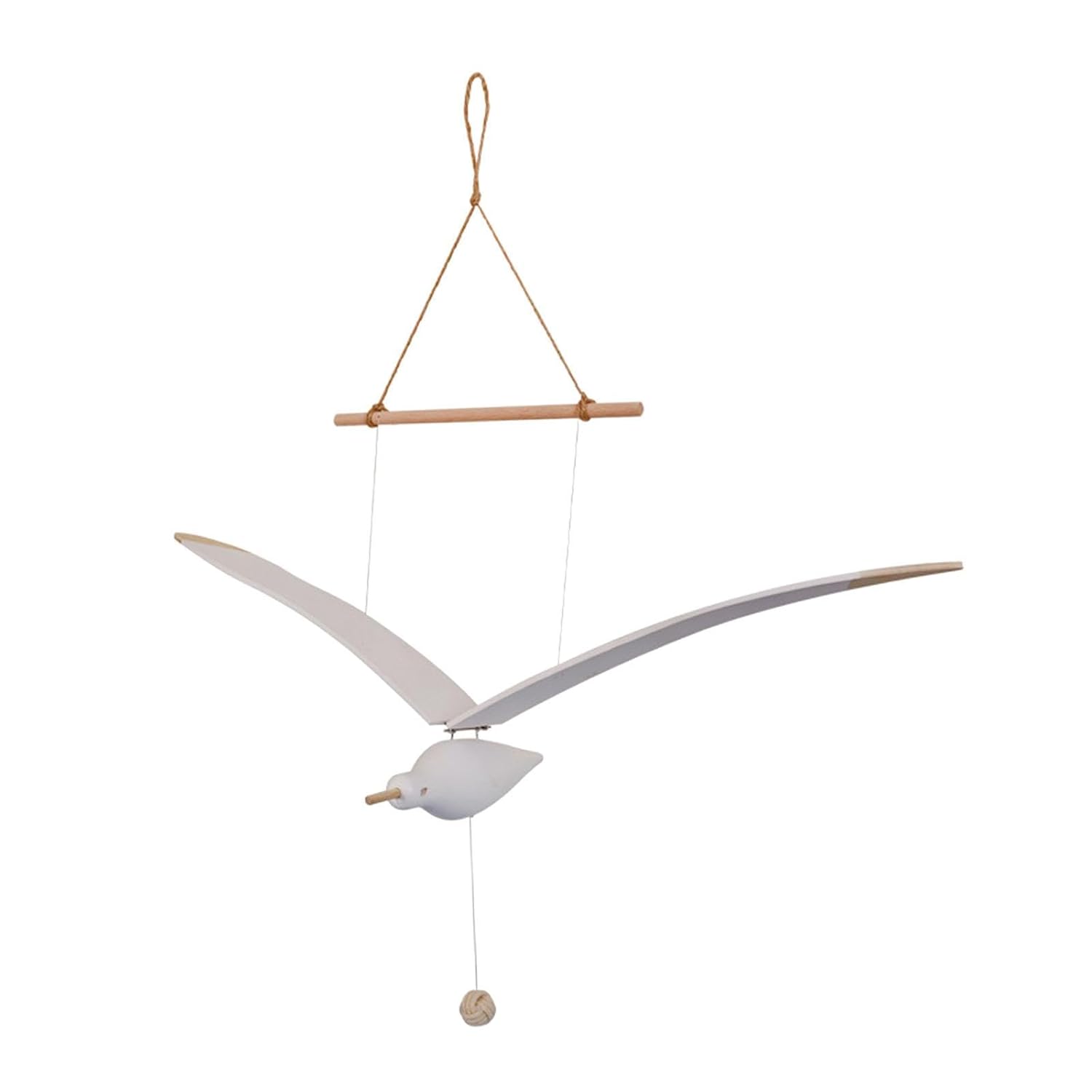 Wooden Seagull Mobile Decor for Home Ceiling