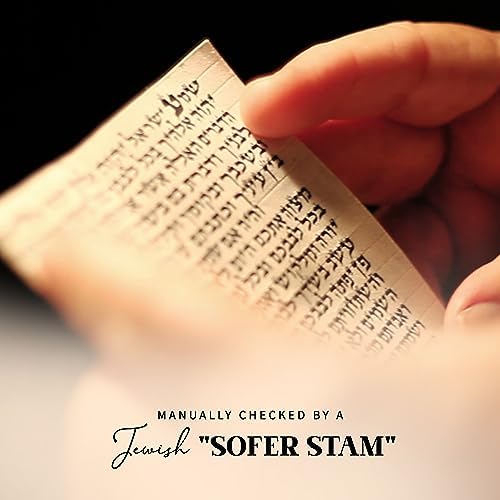 Kosher Mezuzah Scroll 3 Made in Israel by Rabbi
