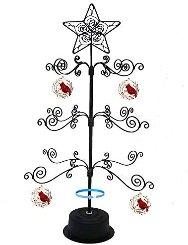 HOHIYA 24 Inch Rotating Ornament Display Stand