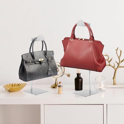 2 Pack Adjustable Gold Handbag Display Stand