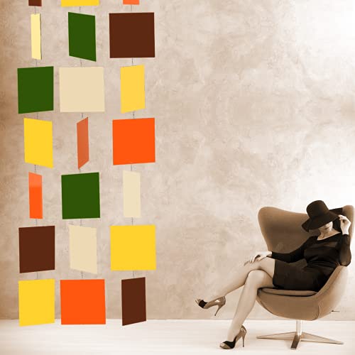 1970 Retro Style MODcast Hanging Mobile Room Divider