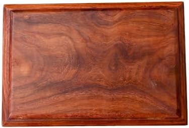 Handcarved Wooden Cremation Urn for Adult Ashes