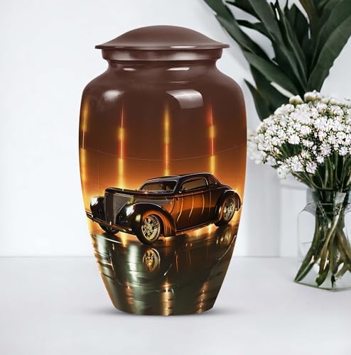 Golden Era Glow Classic Car Urn for Adult Ashes
