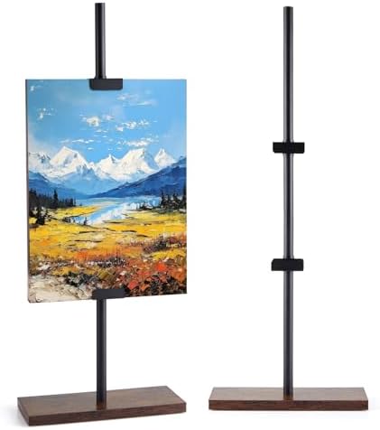 Adjustable Tabletop Picture Easel Stand for 29 H Display