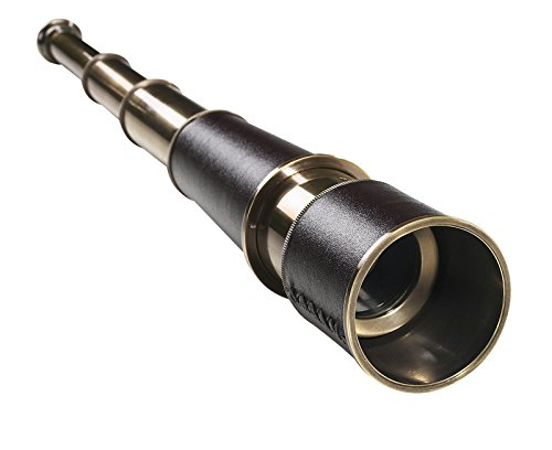 Bronze Pirate Spyglass 18 Inch Brass Desk Telescope
