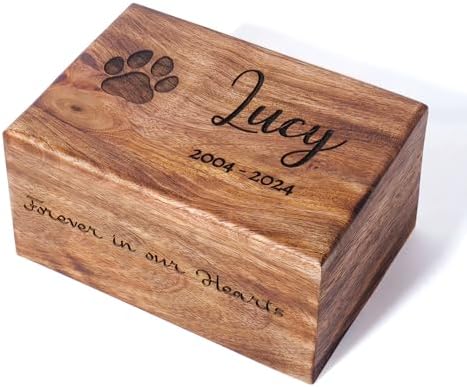 Personalized Wooden Tree of Life Urn for Human and Pet Ashes